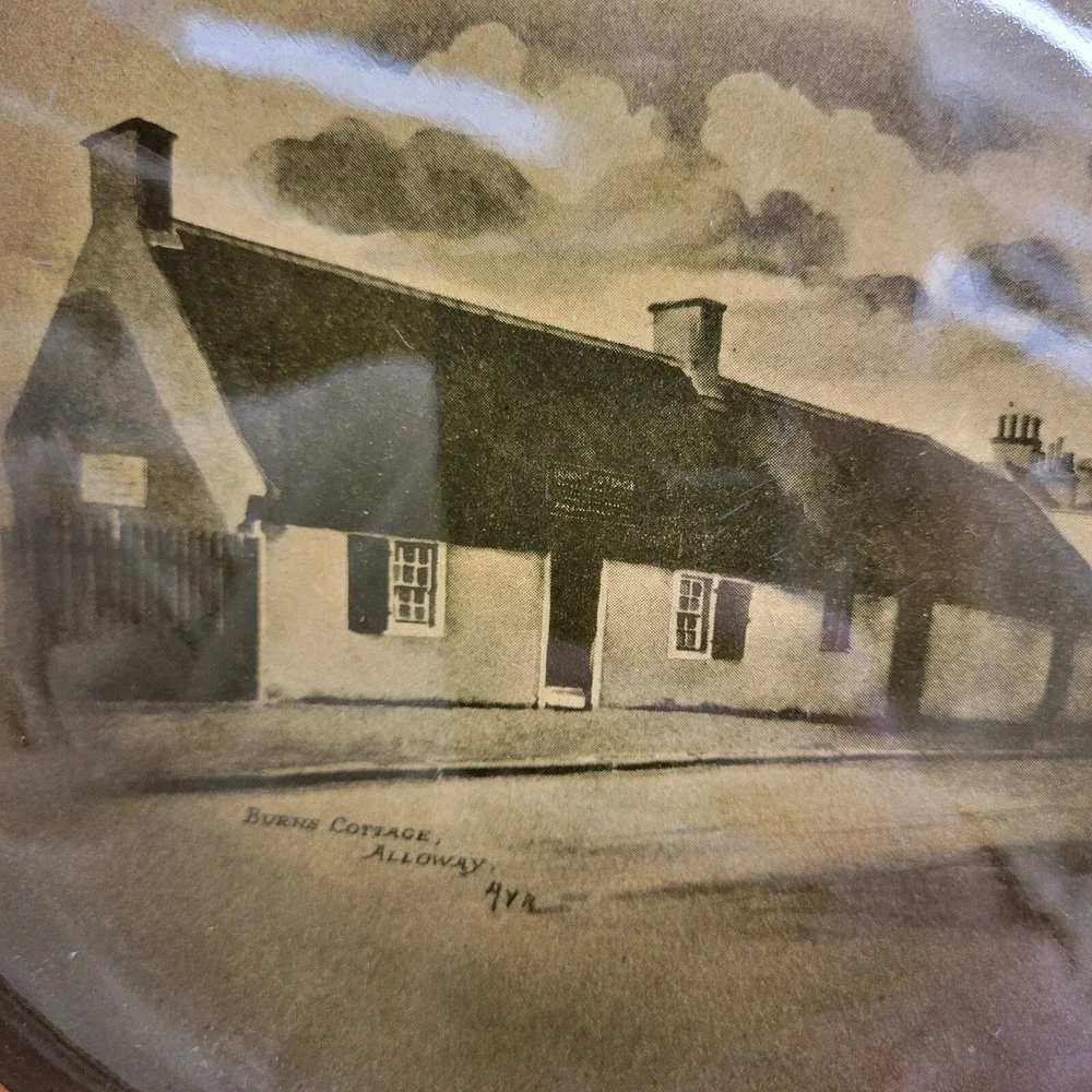 Ridgways Burns Cottage & Thursday Monks Fishing‎ Decorative Plates Set